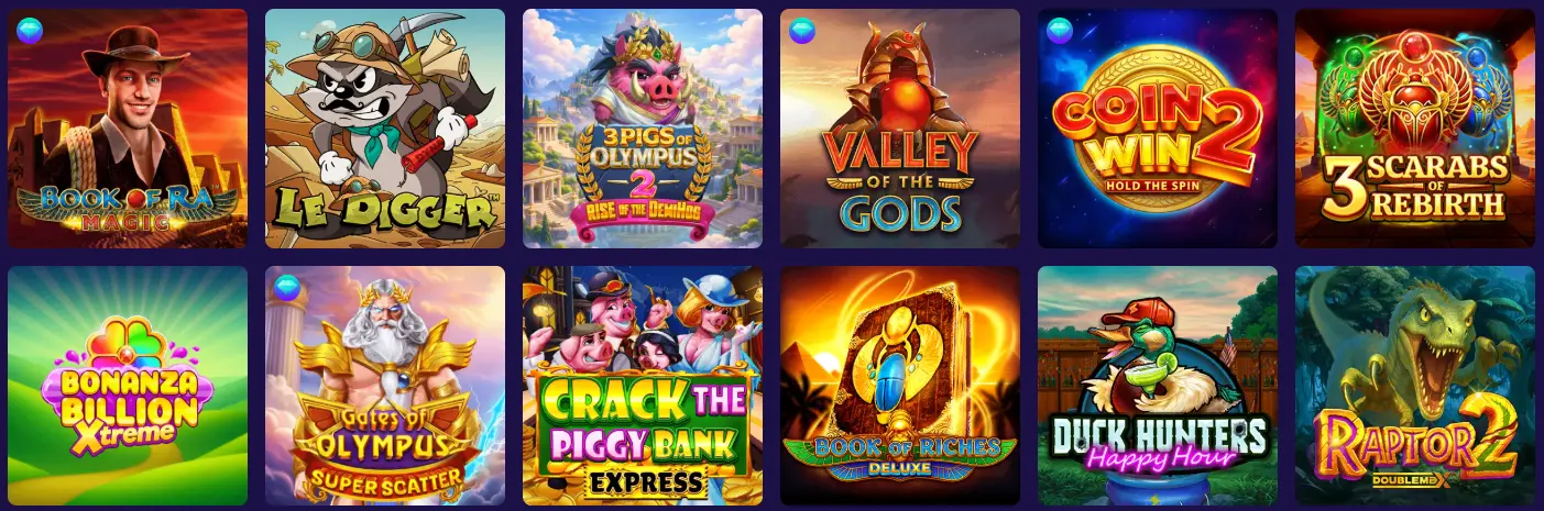 Platinum Slots Spiele